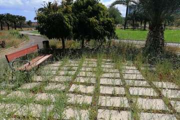 Abandono del Parque de las Mil Palmeras del Valle de Jinámar/TA.